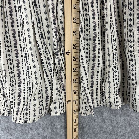 Savanna Jane Embroidered Top Womens 2X Geometric Babydoll Aztec Boho Tribal NEW - Picture 8 of 13